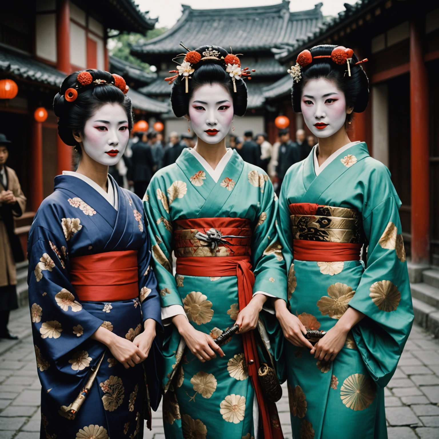 A Geisha, a Serpent, and a Roman Holiday