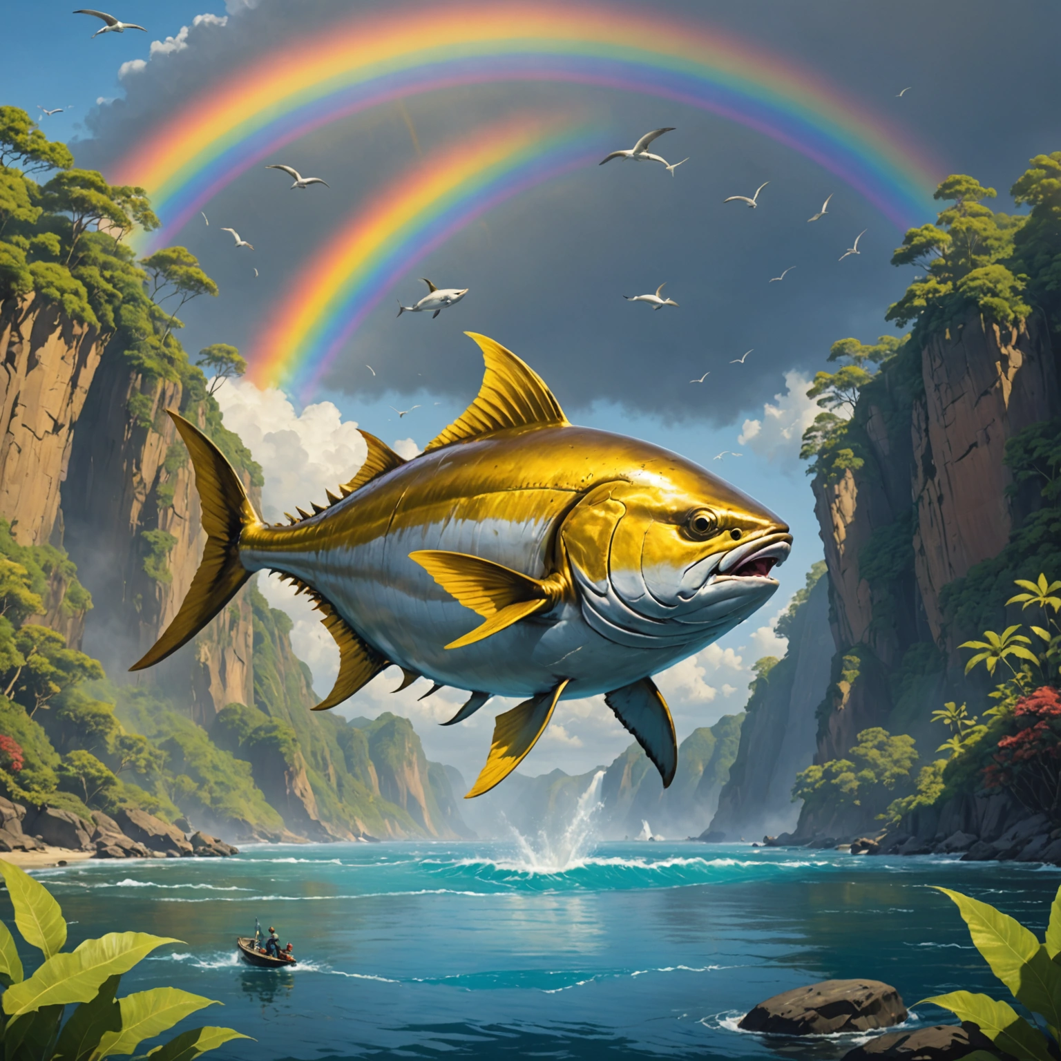 The Golden Tuna and the Rainbow Bridge