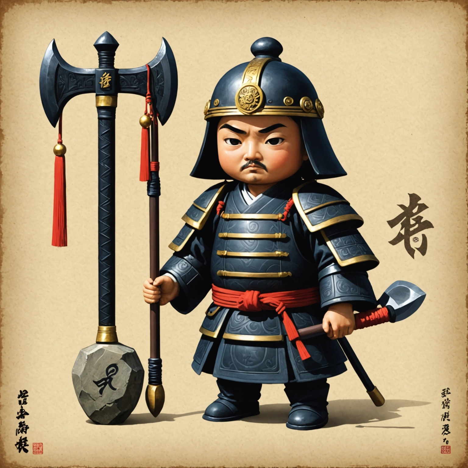 狂言: The Stone Axe and Oda Nobunaga's Doll