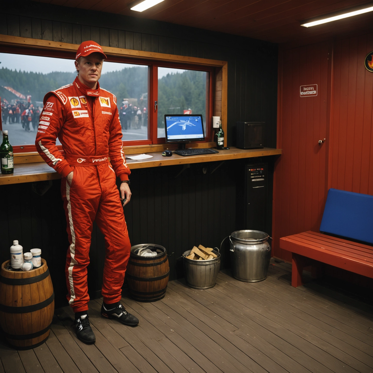 The Inferno Sauna and the Vanished Raikkonen