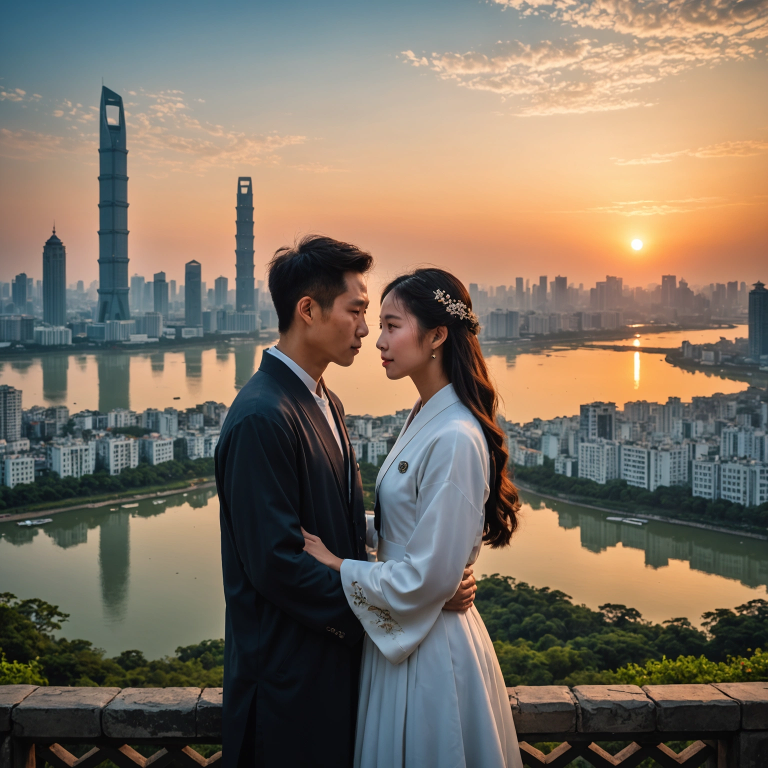 Fuzhou Sunset and Luna's Vow