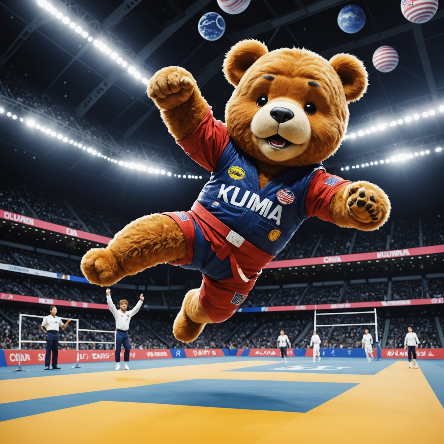 Chuck Norris's Kuma-San Gymnastics Conquers Nagoya and Space