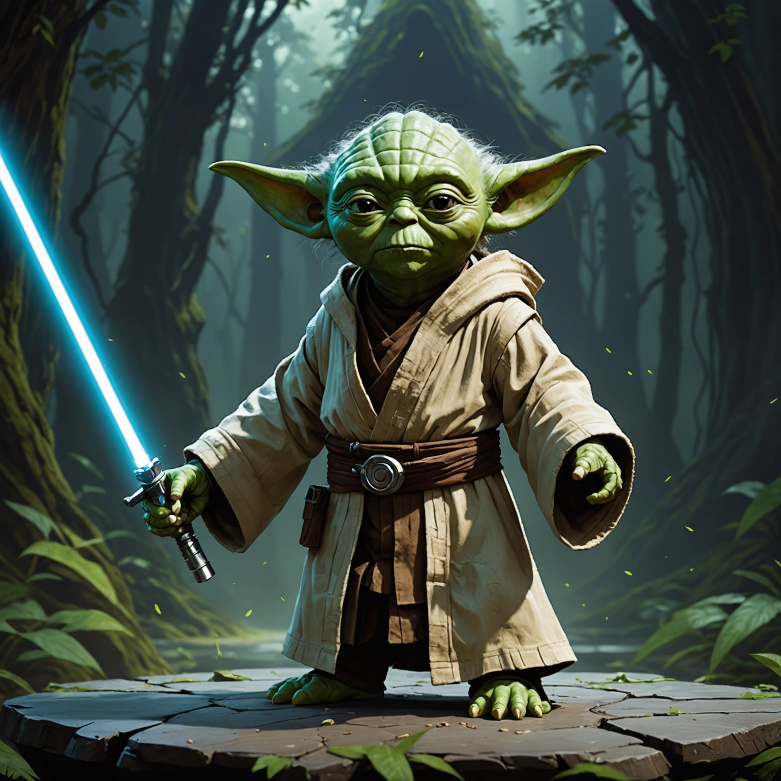 Yoda, Padawan of K'lyan Donbivri