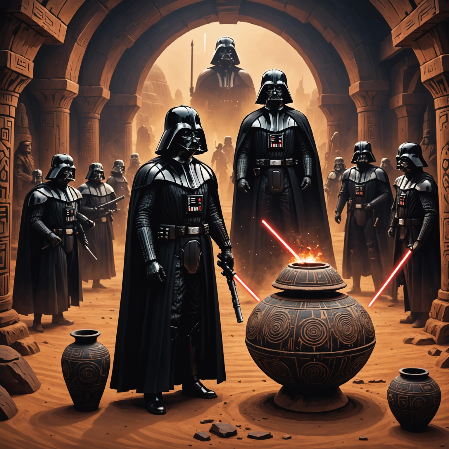 Jomon Pottery and Darth Vader's Encounter