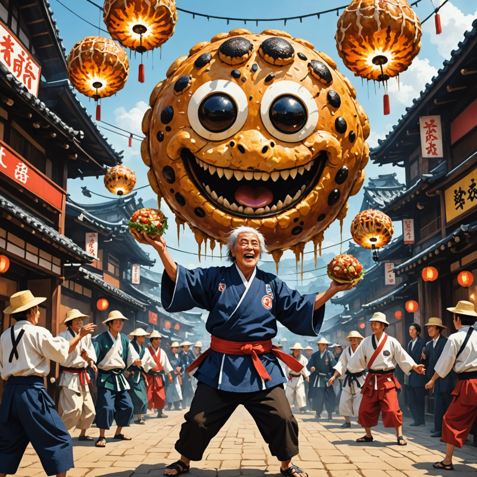 The Mystery of Oita's Giant Takoyaki and the Soran Bushi Dance