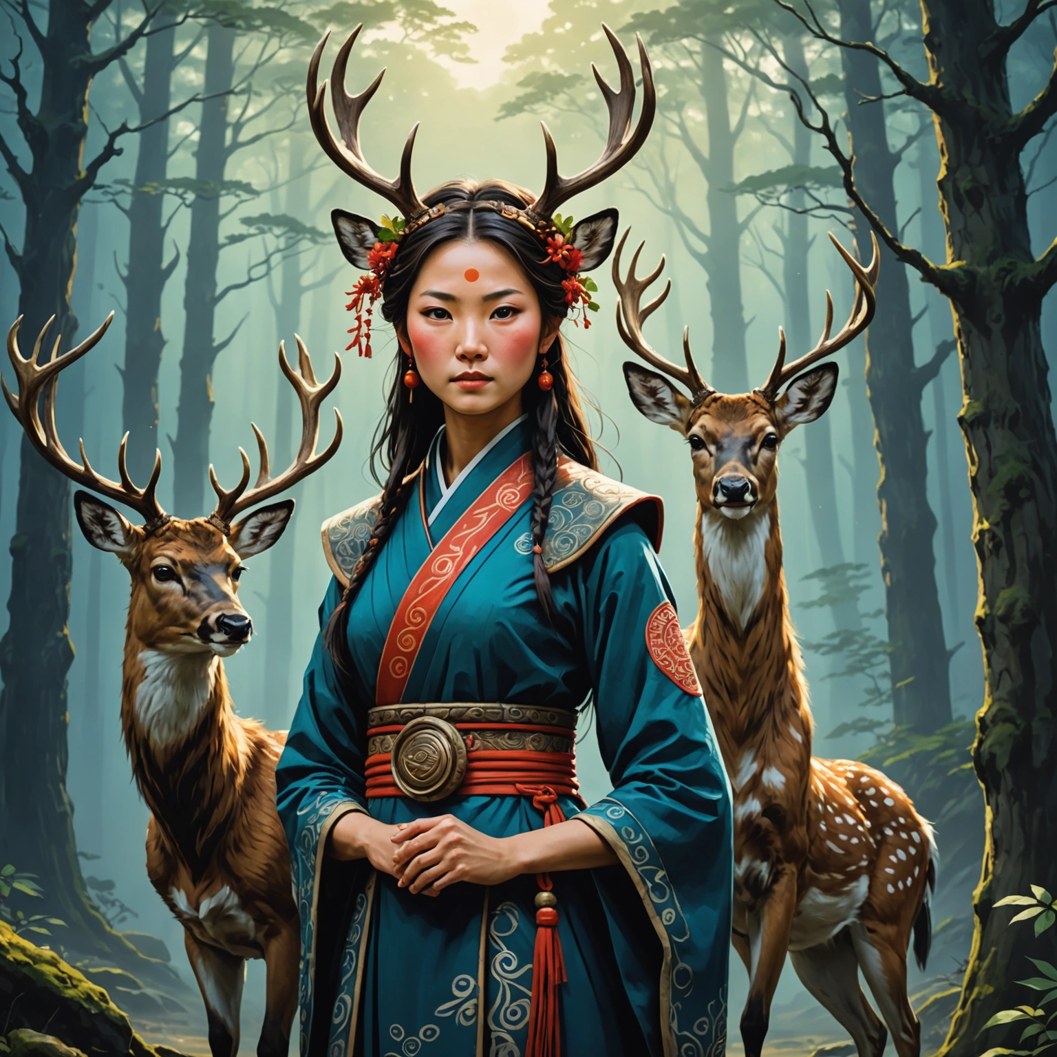 The Jomon Deer Maiden and the Reincarnated Hideyoshi
