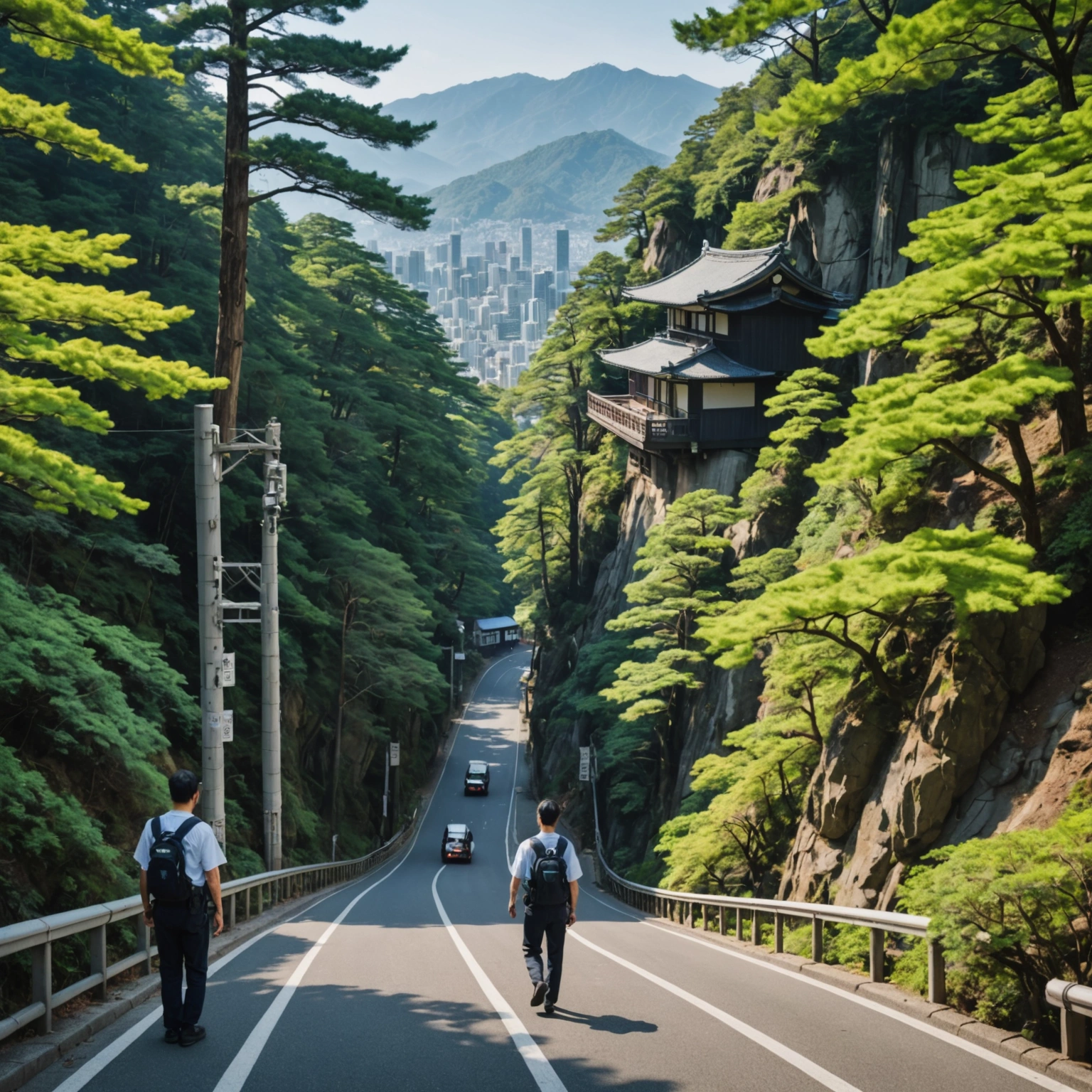 High-Tech Heist on Mount Takao