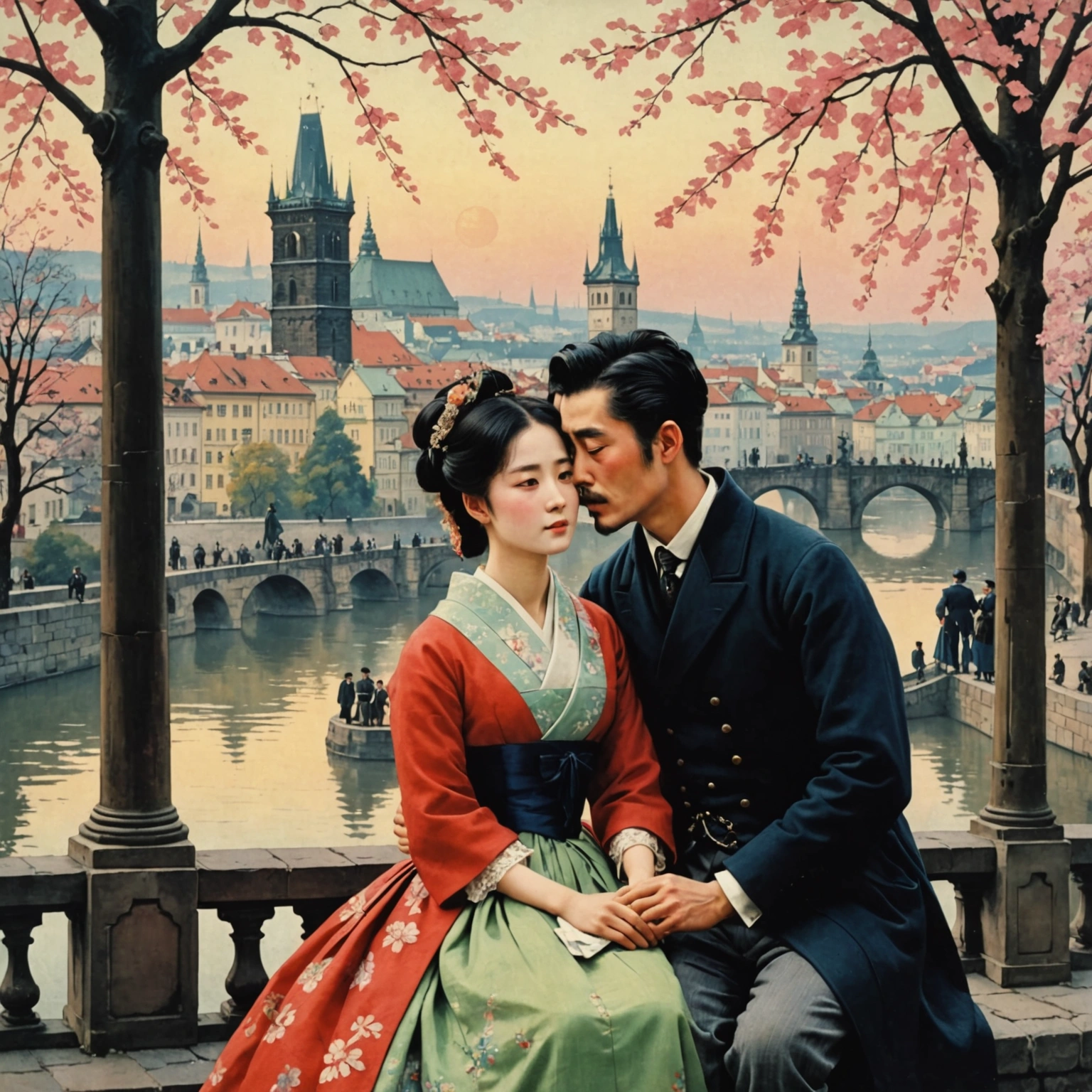 A Love Song Echoing Through Meiji-Era Prague