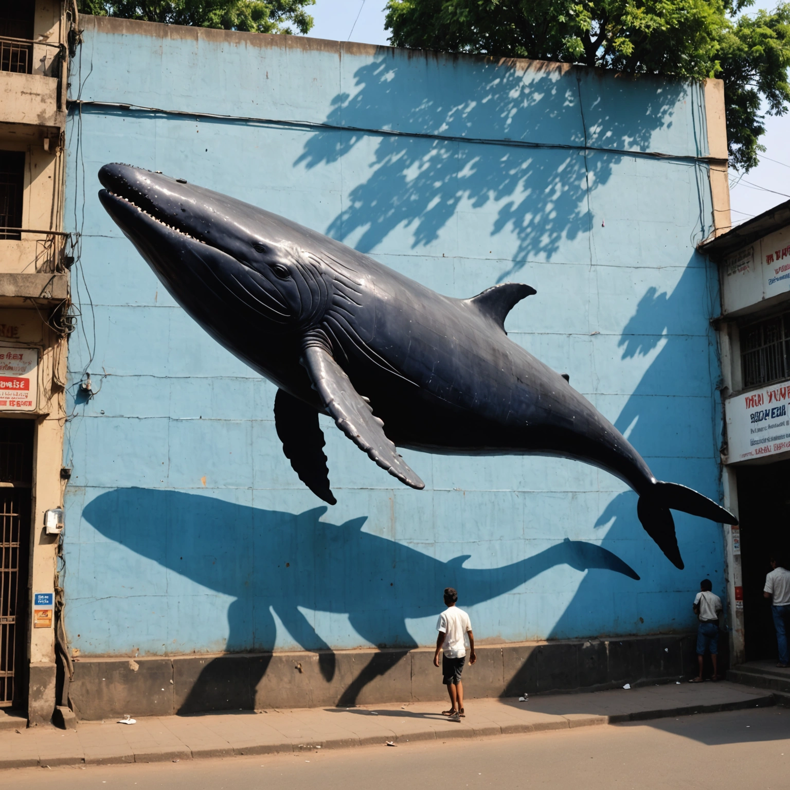 The Whale Shadow of Pune