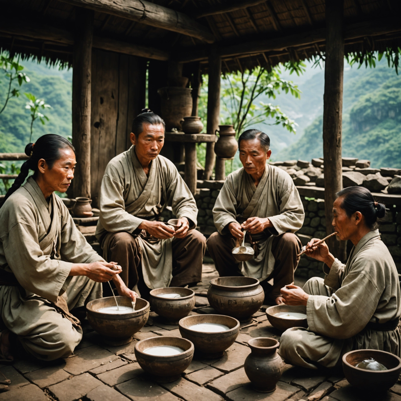 A Milk-Drinking Ritual in Chongqing: A Pre-Columbian Action in Nanadizawa