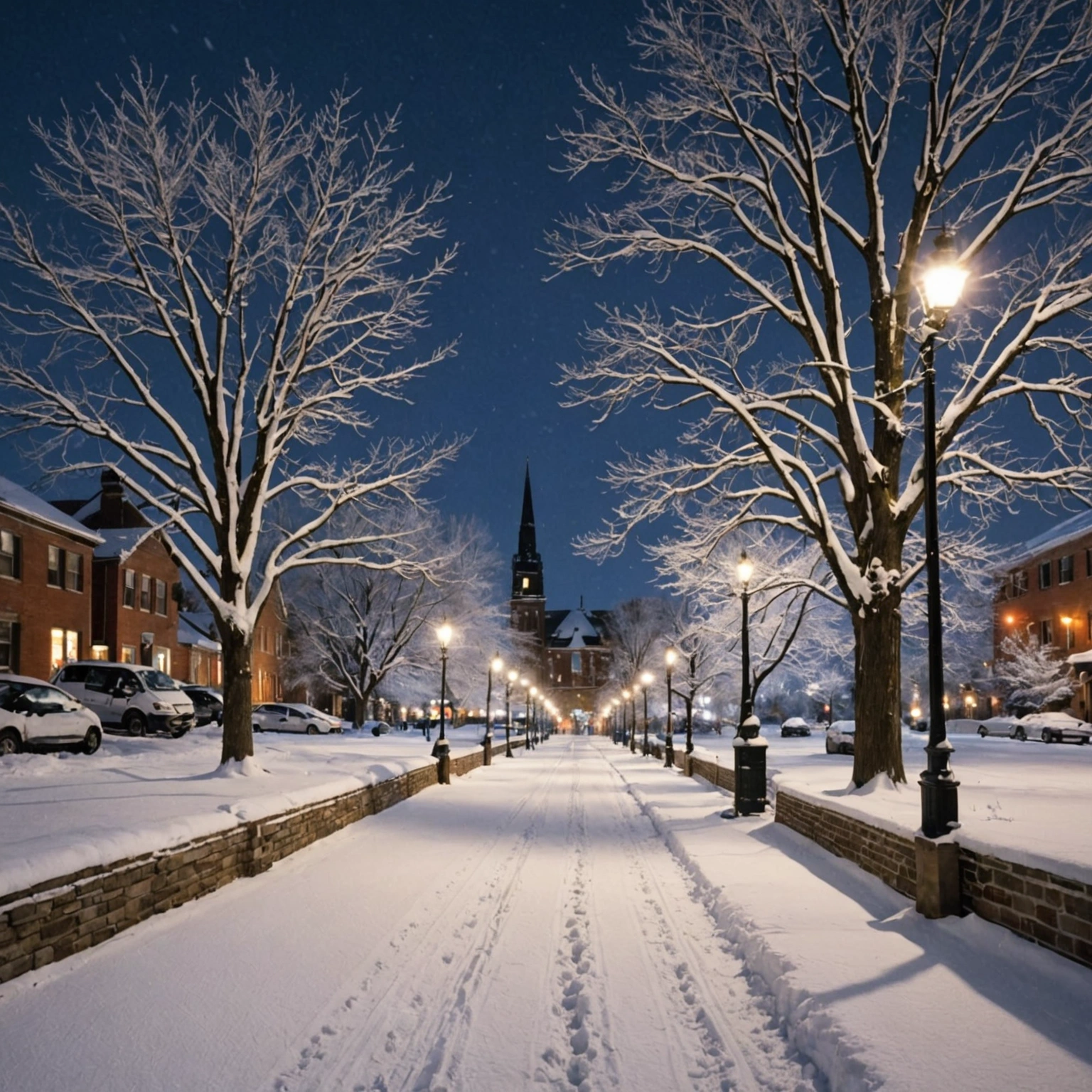 A Night of Snow, a Promise of Spring