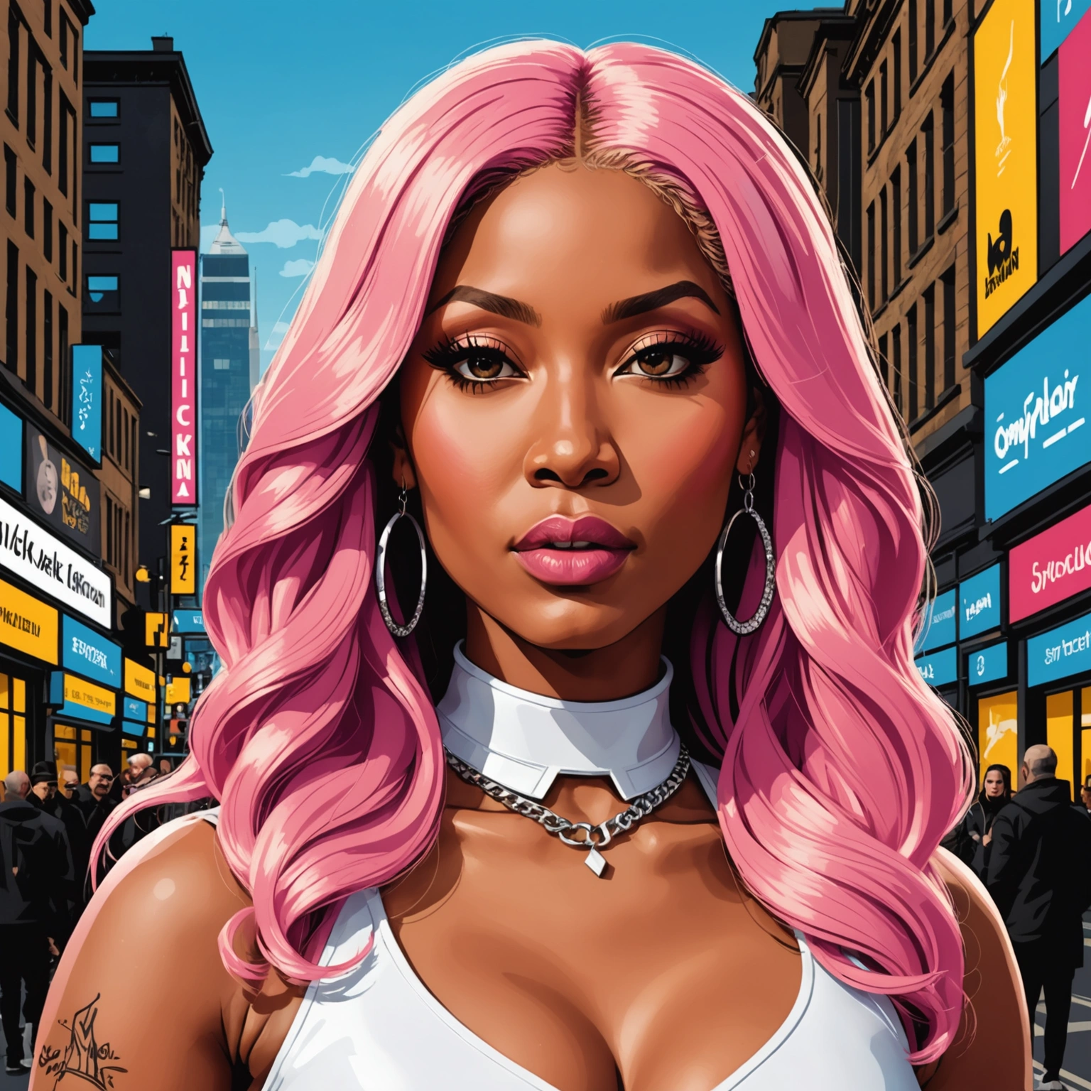 Nicki Minaj Reborn in Glasgow