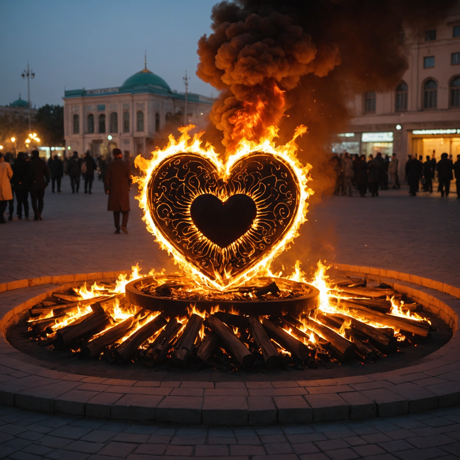 The Burning Heart of Tashkent