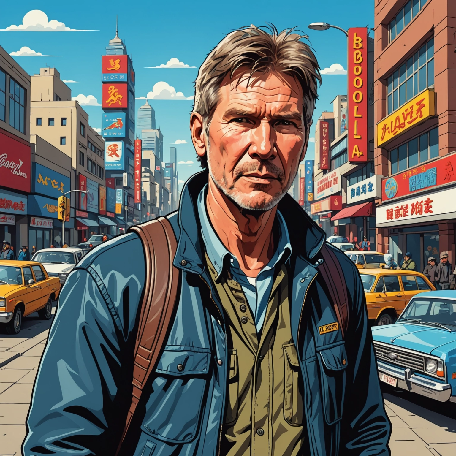 Ulaanbaatar Harrison Ford's Bood Adventure (Hip-Hop Style)