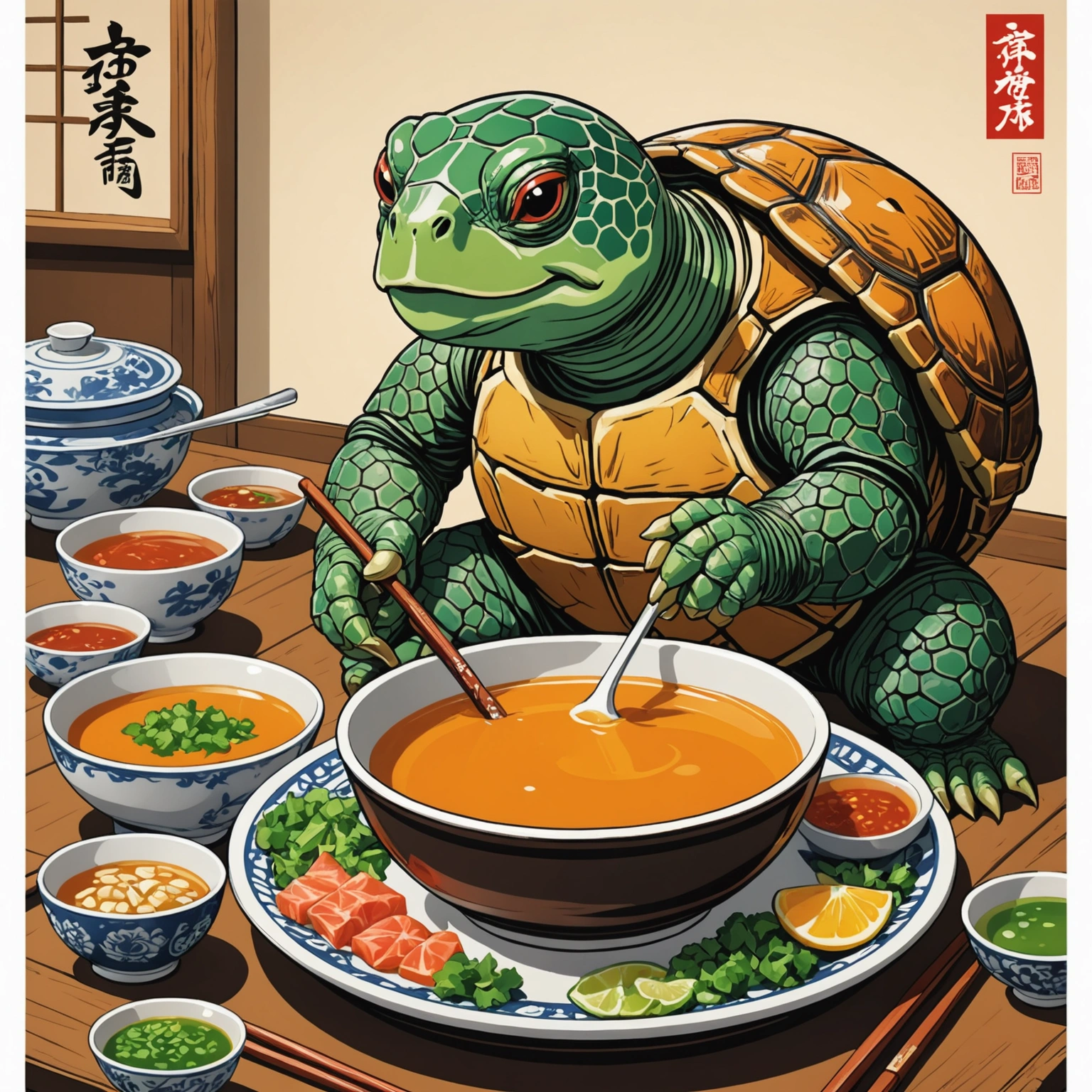 The Turtle Soup of Araki Murashige