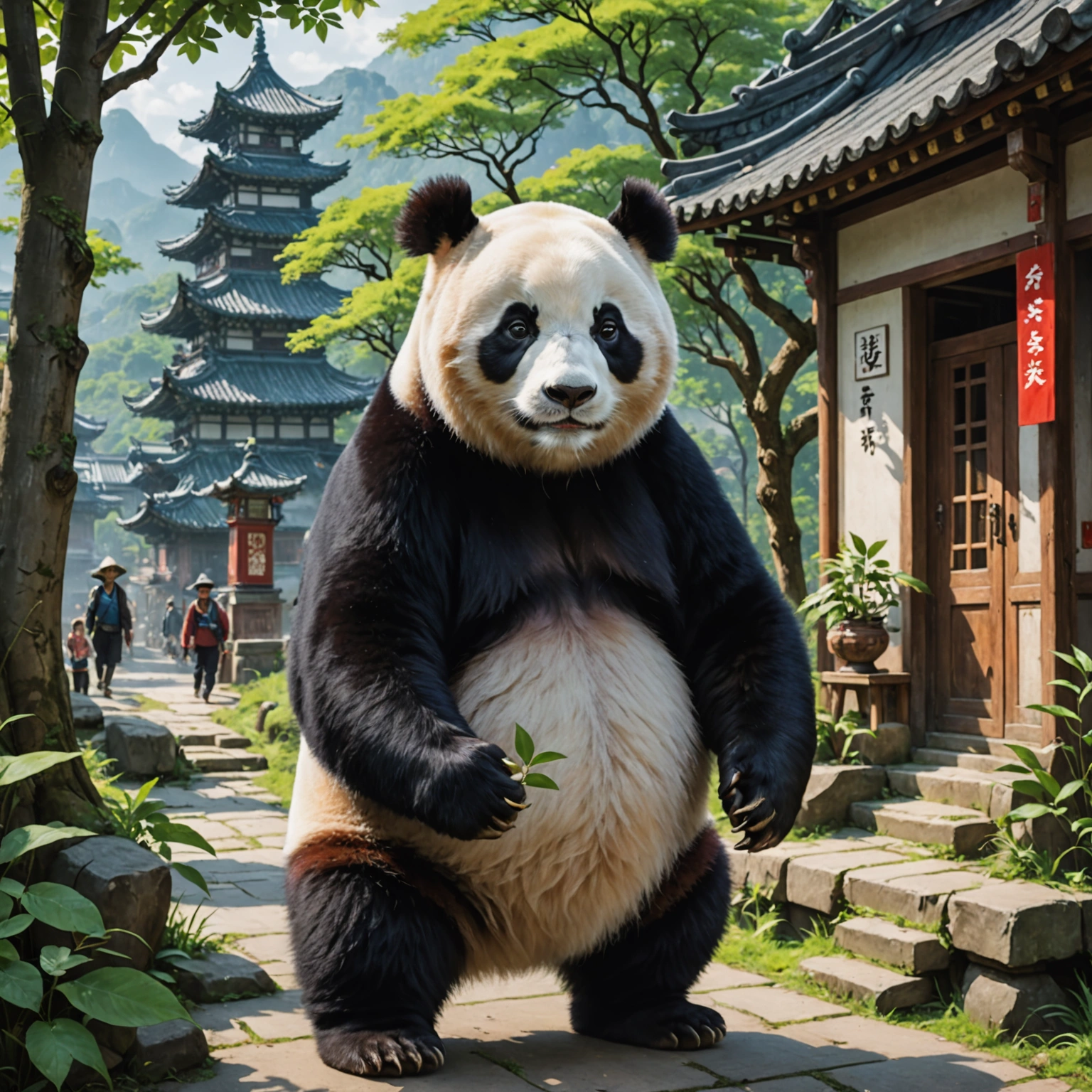 Panda信長の安土城