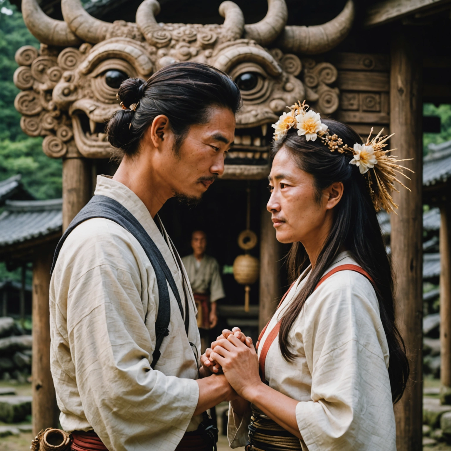 Jomon Memories and a White Night's Love