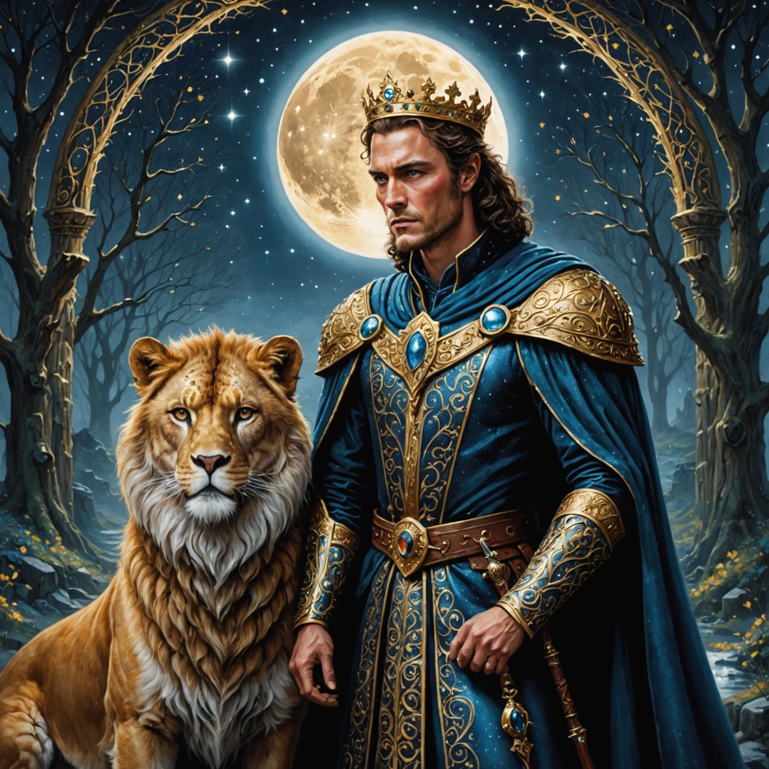 The Glittering King and the Moonsong