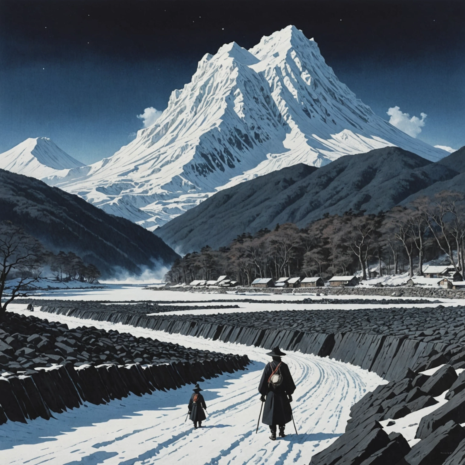 Hanako's Independence: From Permian Ice Wall to South Osawa