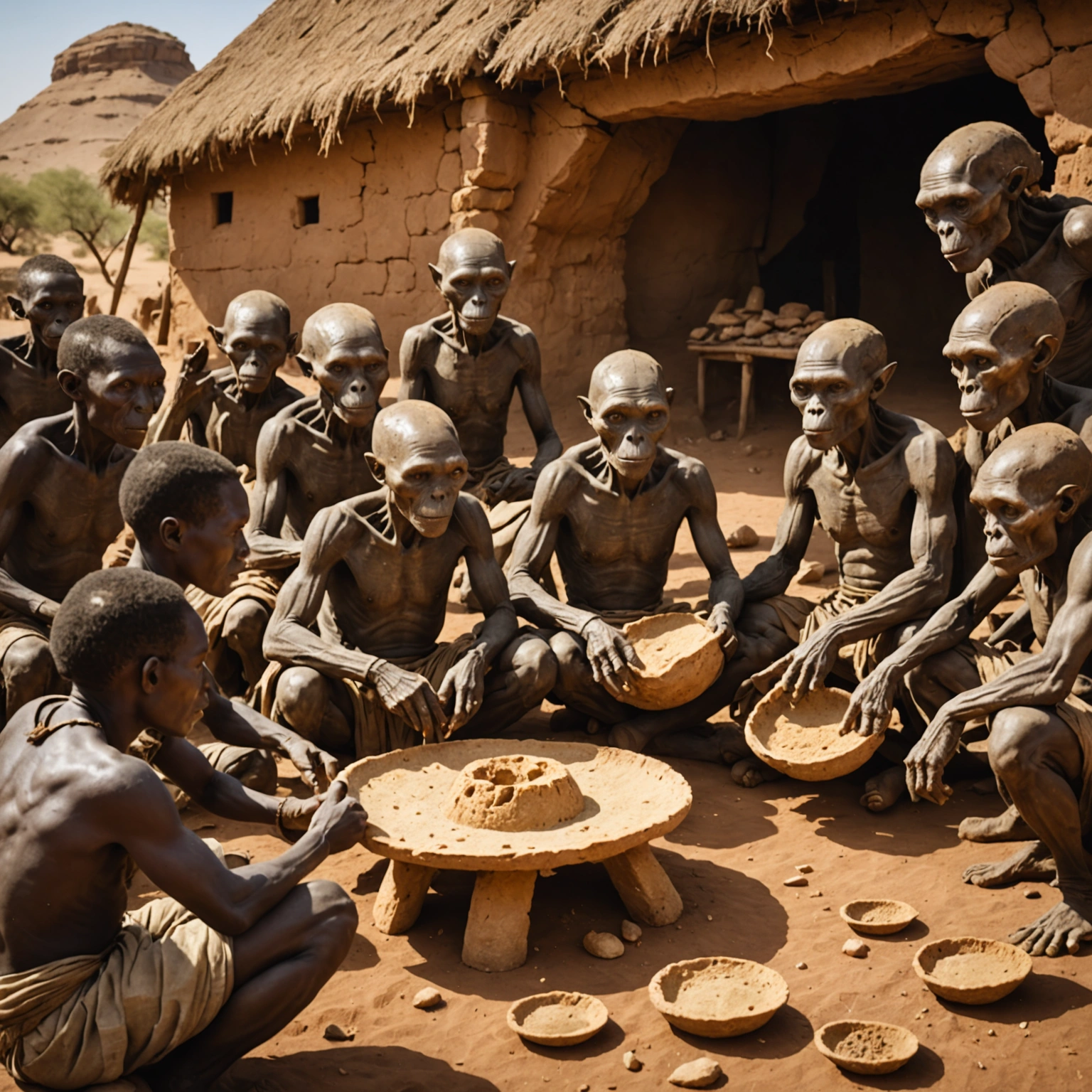 The Paleolithic Bread-Eating Contest: The Loss of the Bamako Aliens