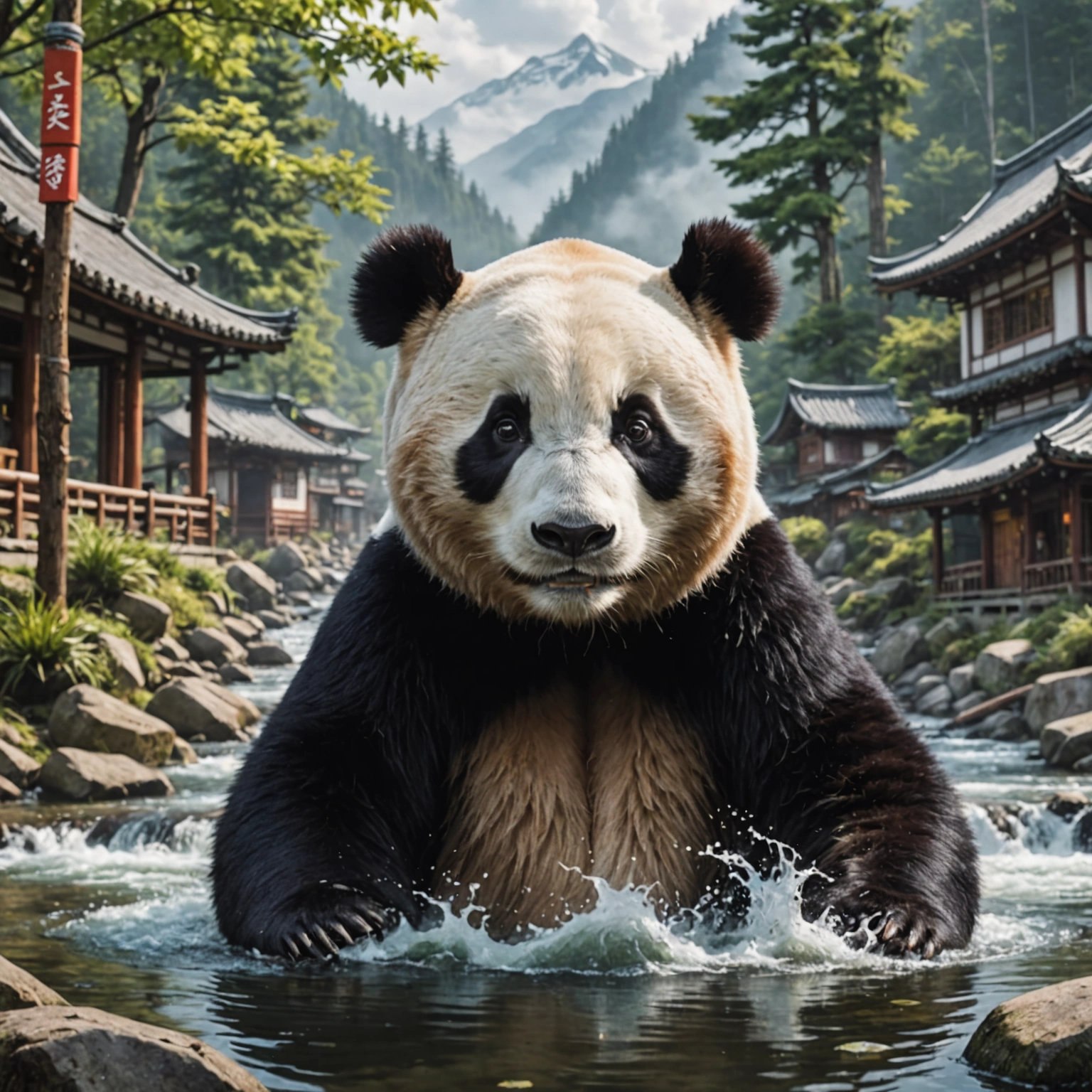 Kuma's Panda and That Day's Drift