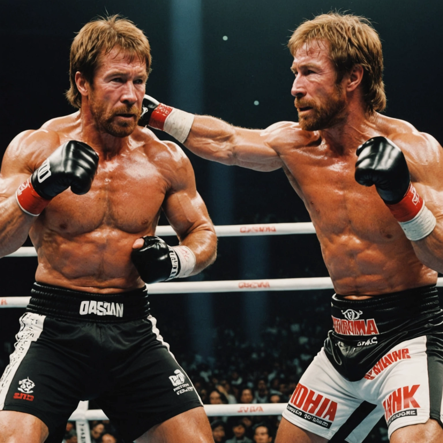Obaasan V vs. Chuck Norris Facts in Lima and Minami-Osawa