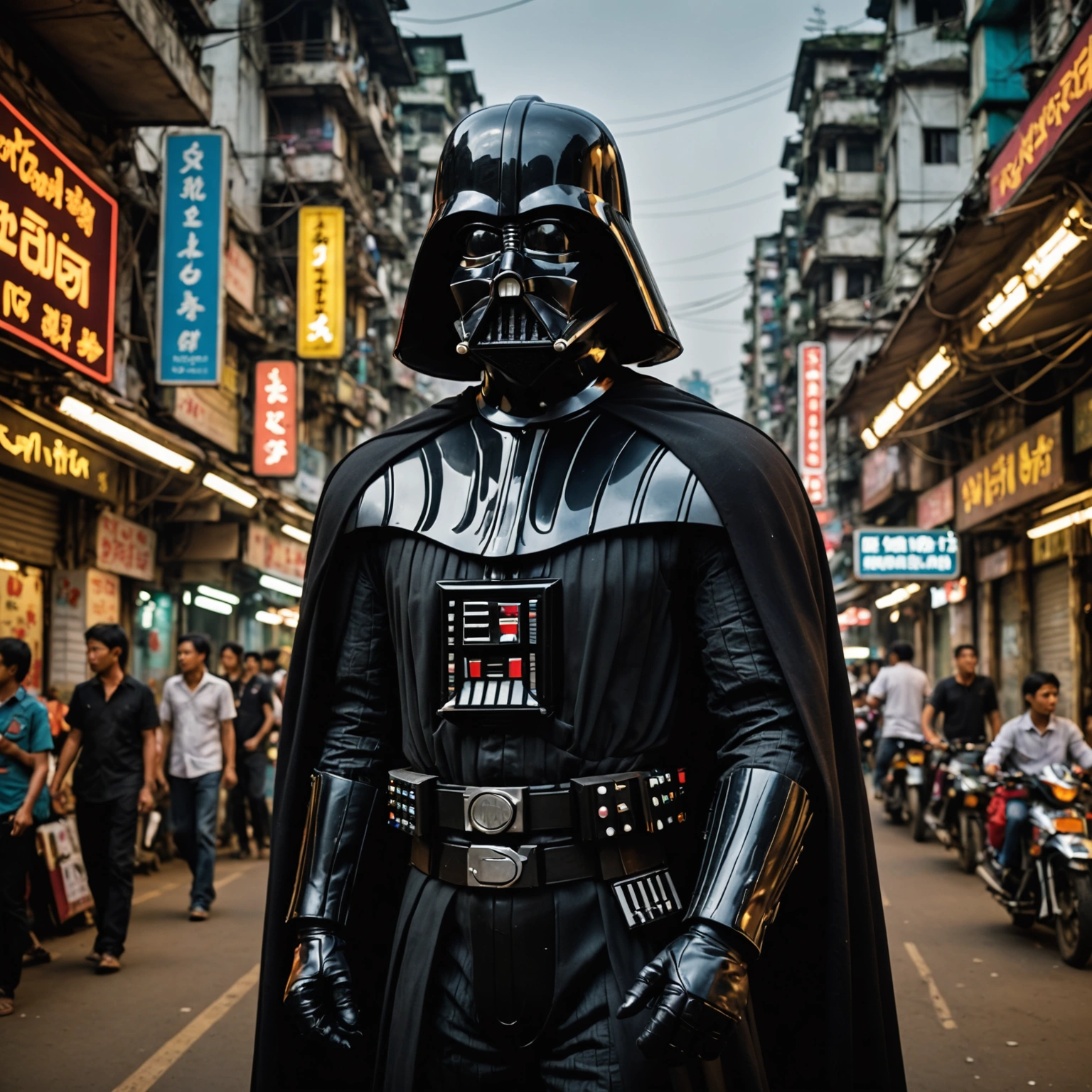 Darth Vader's Dark Anthem: Dawning Melodies in Yangon