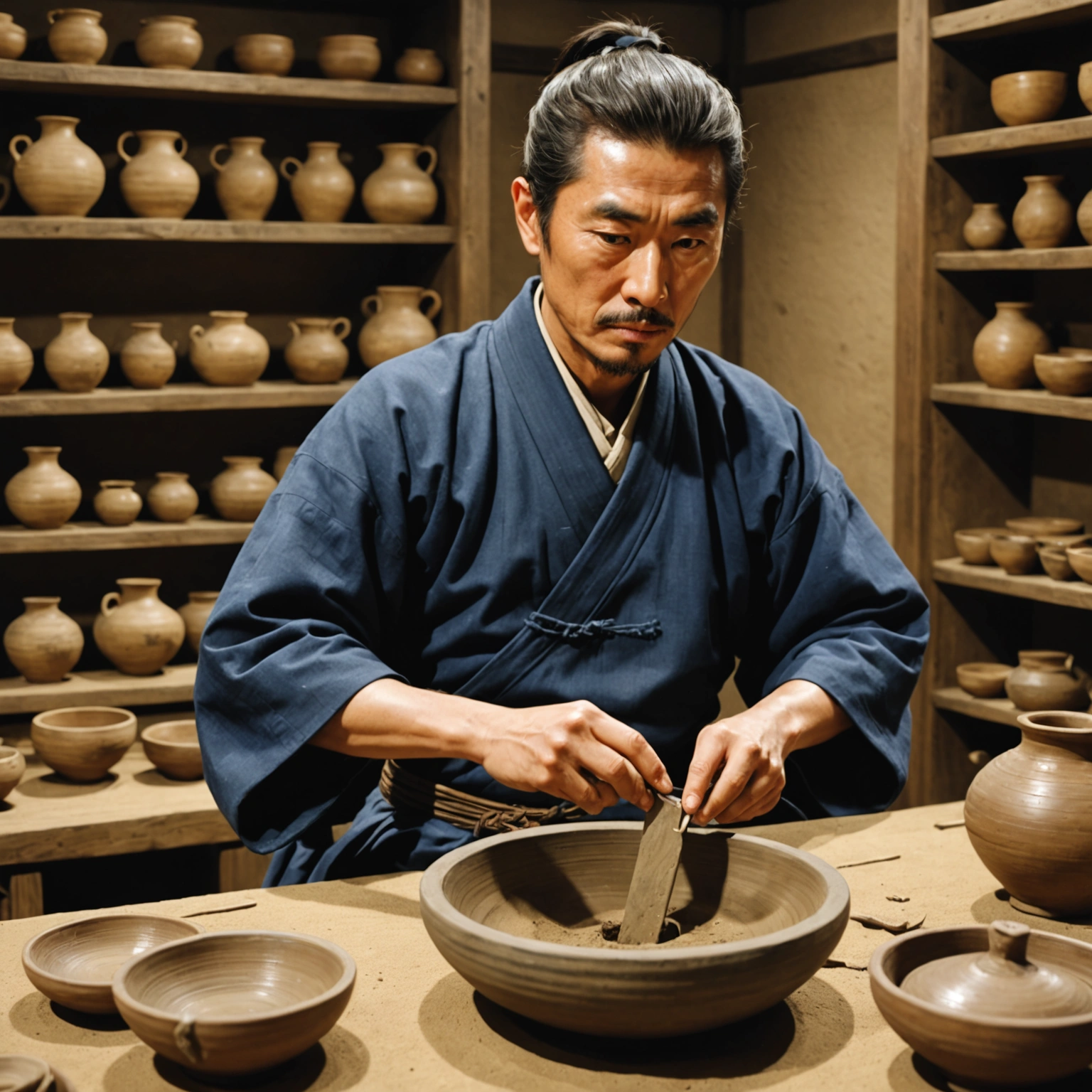 Neolithic Kano: Nobunaga Oda's Undercover Investigation - Unveiling Secrets Through Pottery Shards!