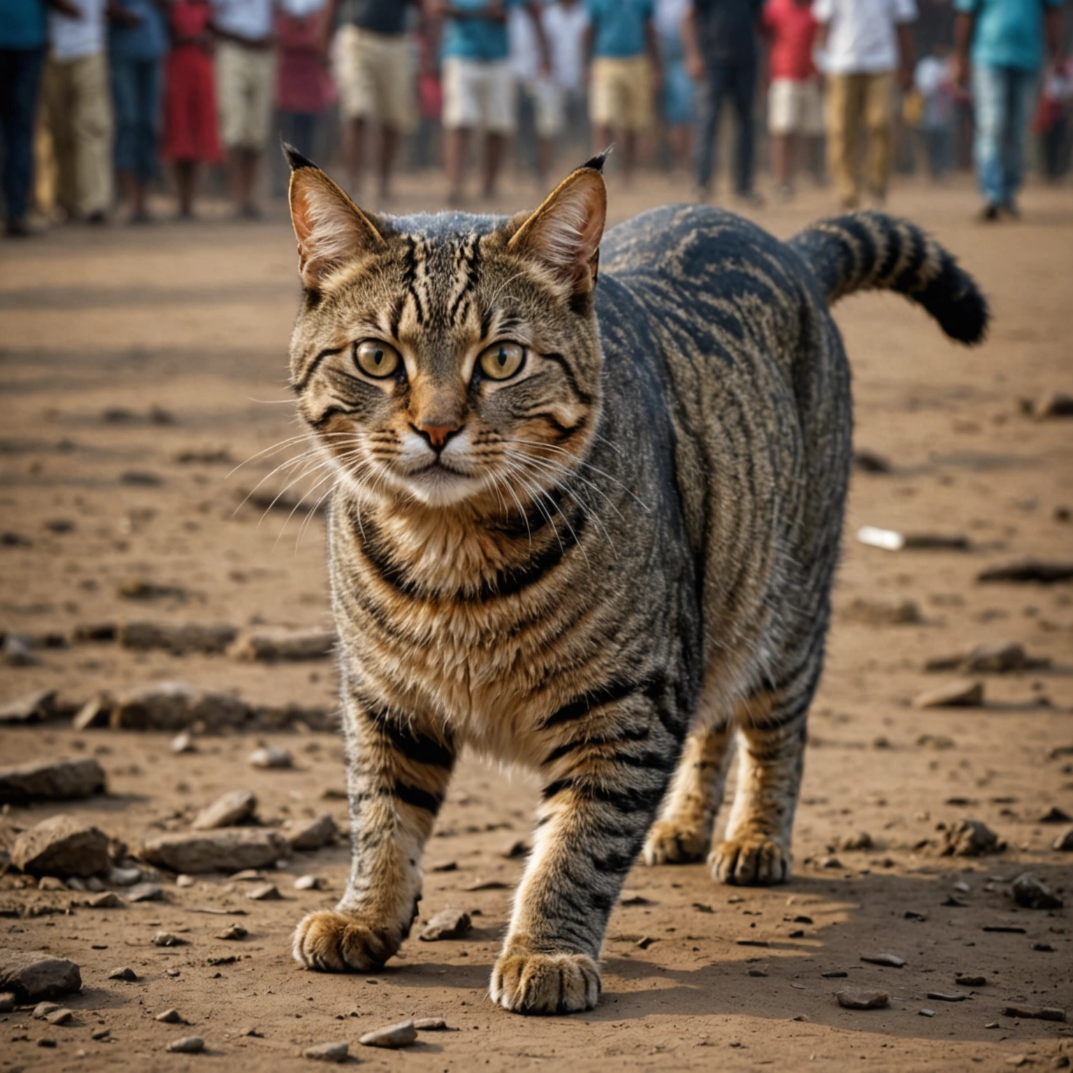 Mesolithic Kolkata Cat Grand Prix: Three Fangs Destined for Fate