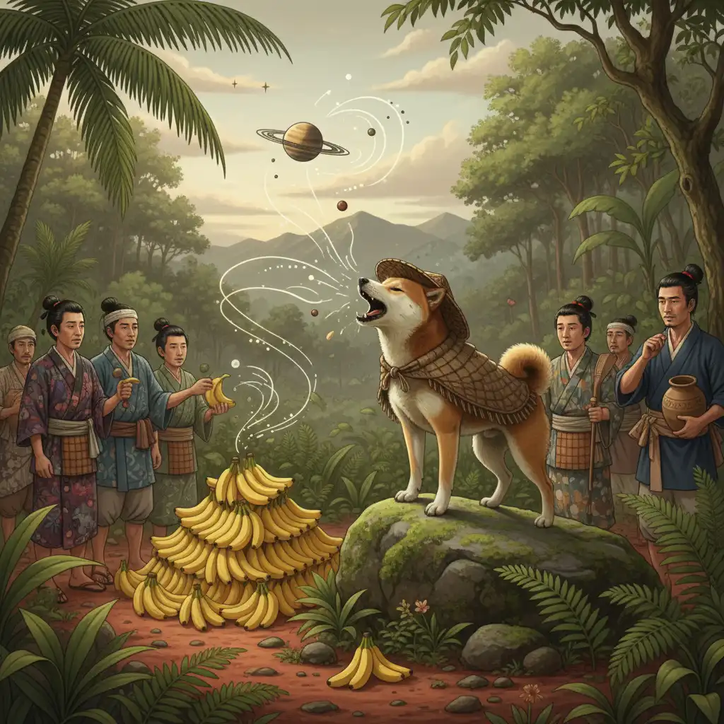 A Canine's Cosmic Connection: The Banana Signal