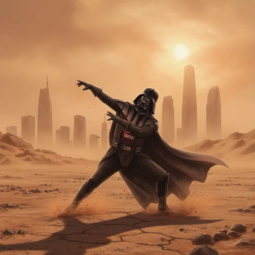 Darth Vaders Desert Radio Taiso A Secret Message of Love