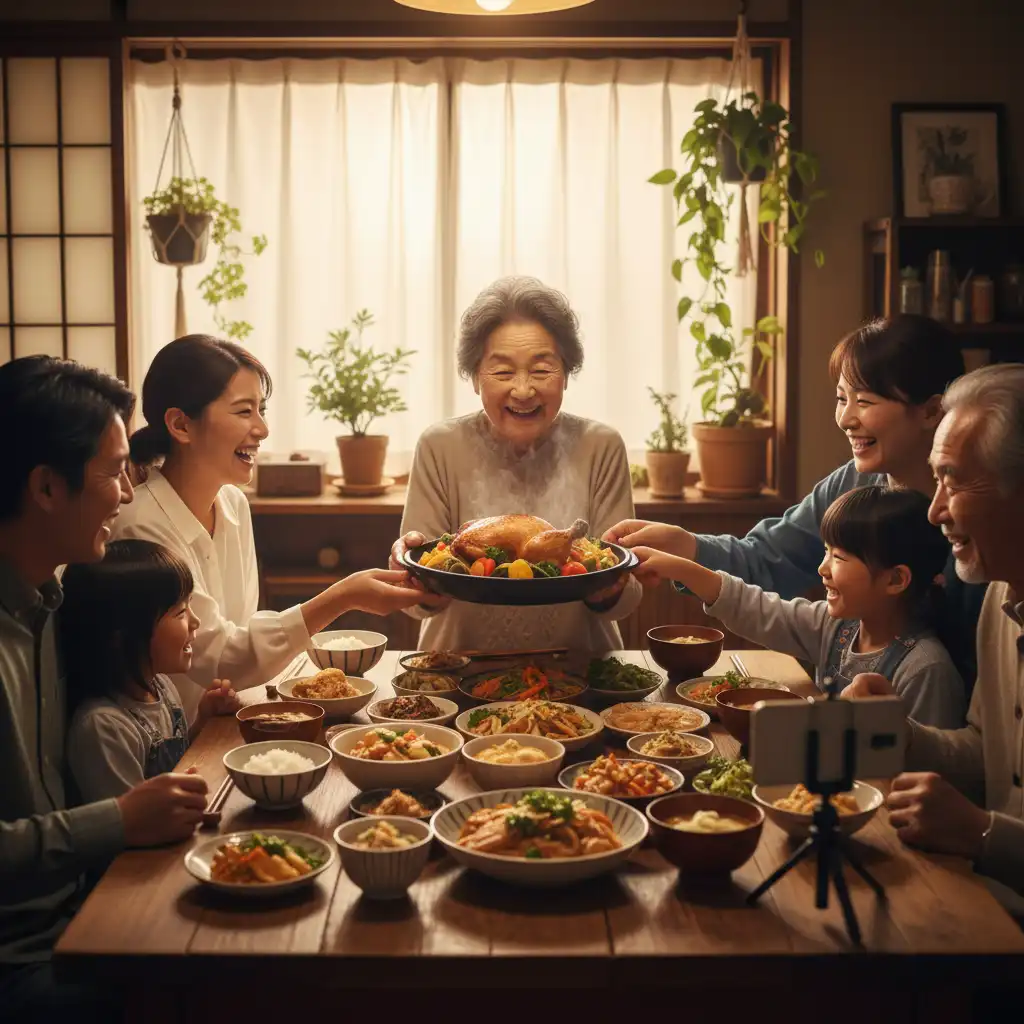 Obachan's Love Recipes: A Magical Table