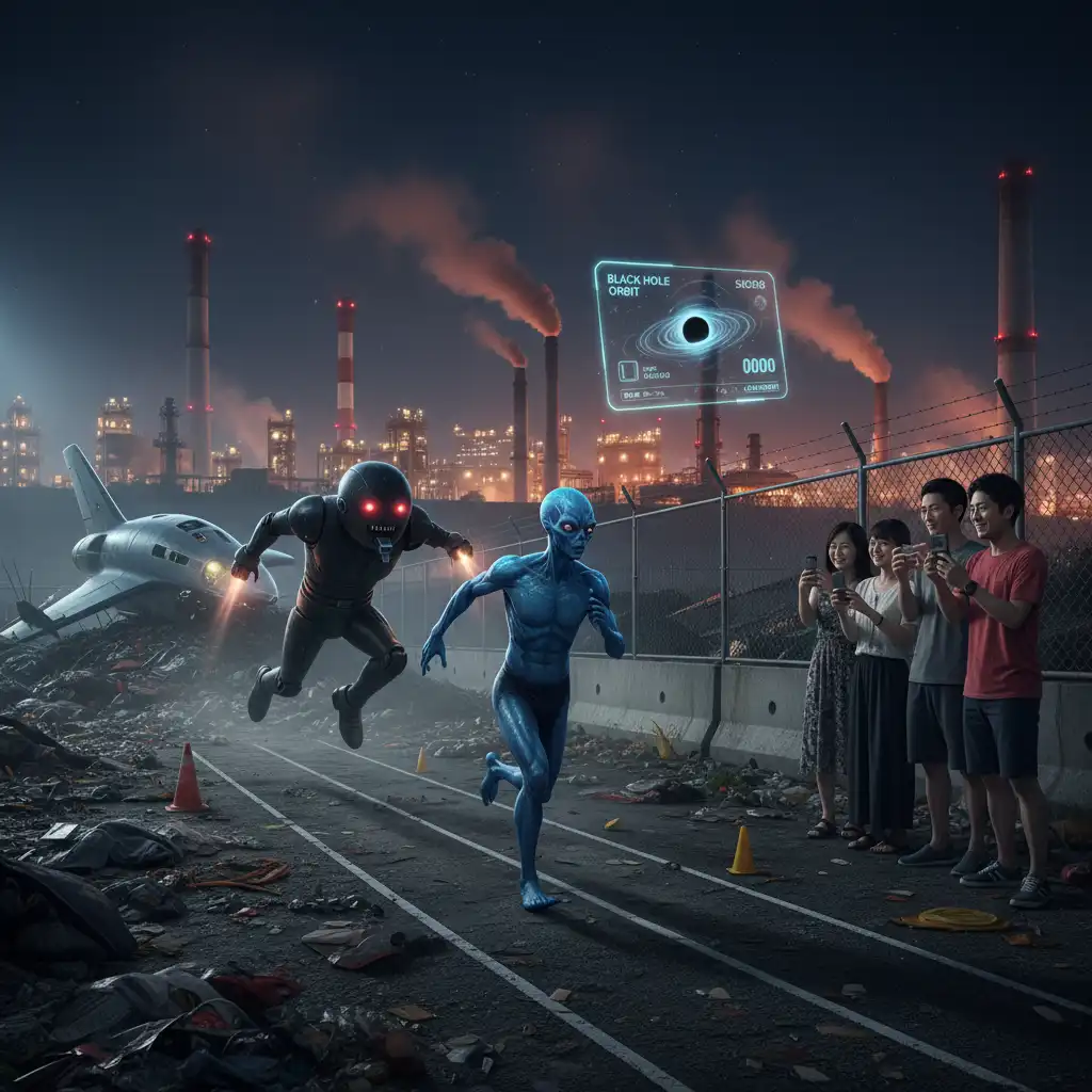 Zvizder's Shuttle Run: Black Hole or Bust