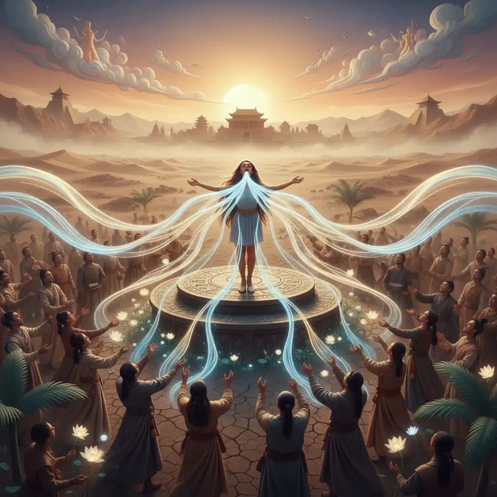 Ariana Grandes Song, a Desert Oasis in Lanzhou