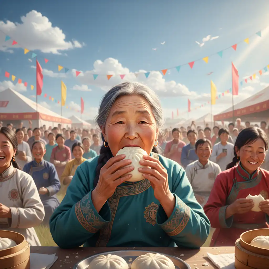 Obasans Bread-Eating Path