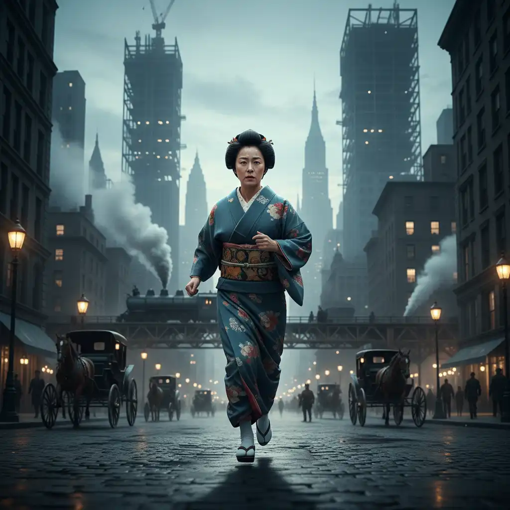 New Yorks Afterimage, Meijis Sprint