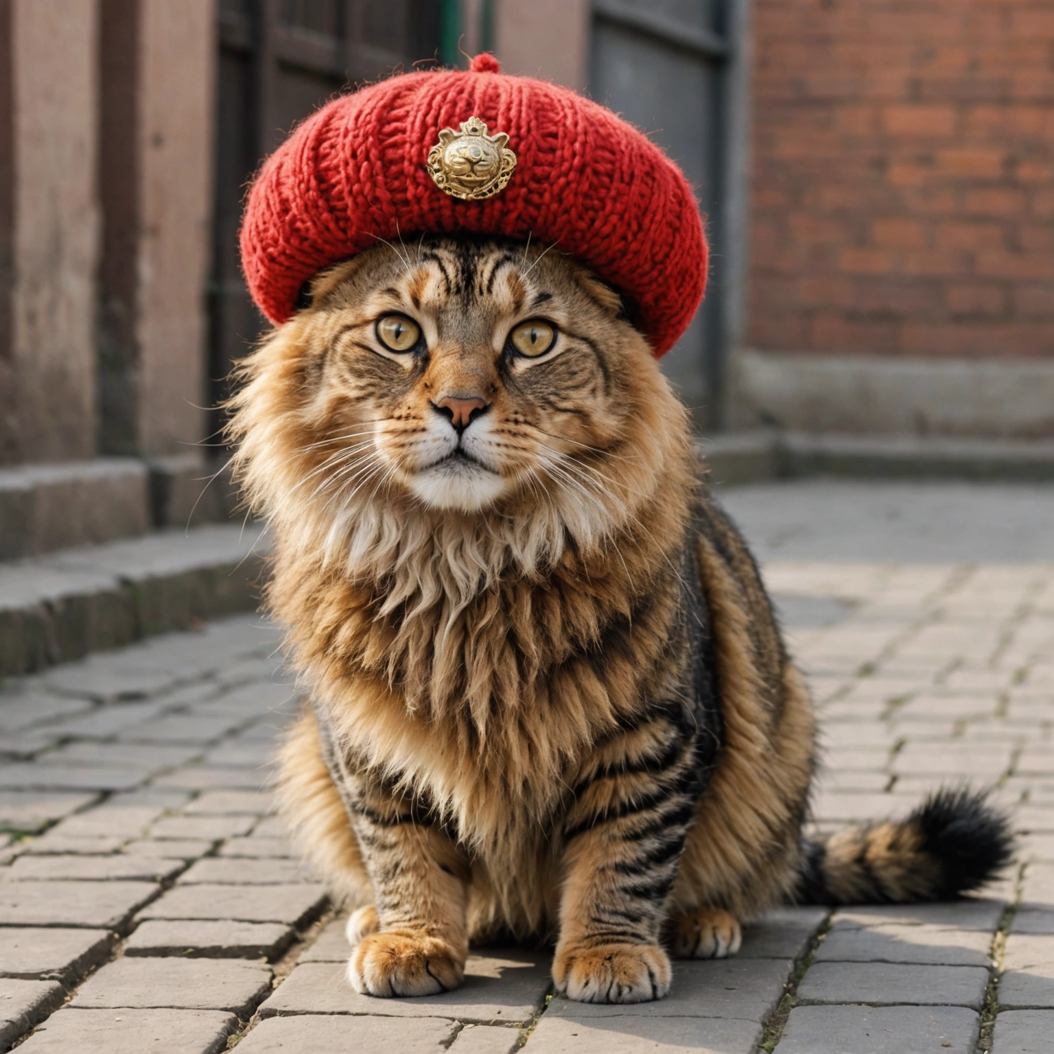 Cat Obsessed With Woolen Hat Trend in Ancient Ludhiana 