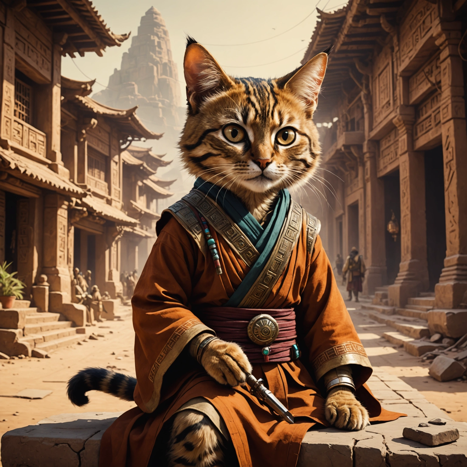 SHENZHEN PADAWAN'S INDUS VALLEY MYSTERY:  THRILLER CAT MIA HOLDS KEY