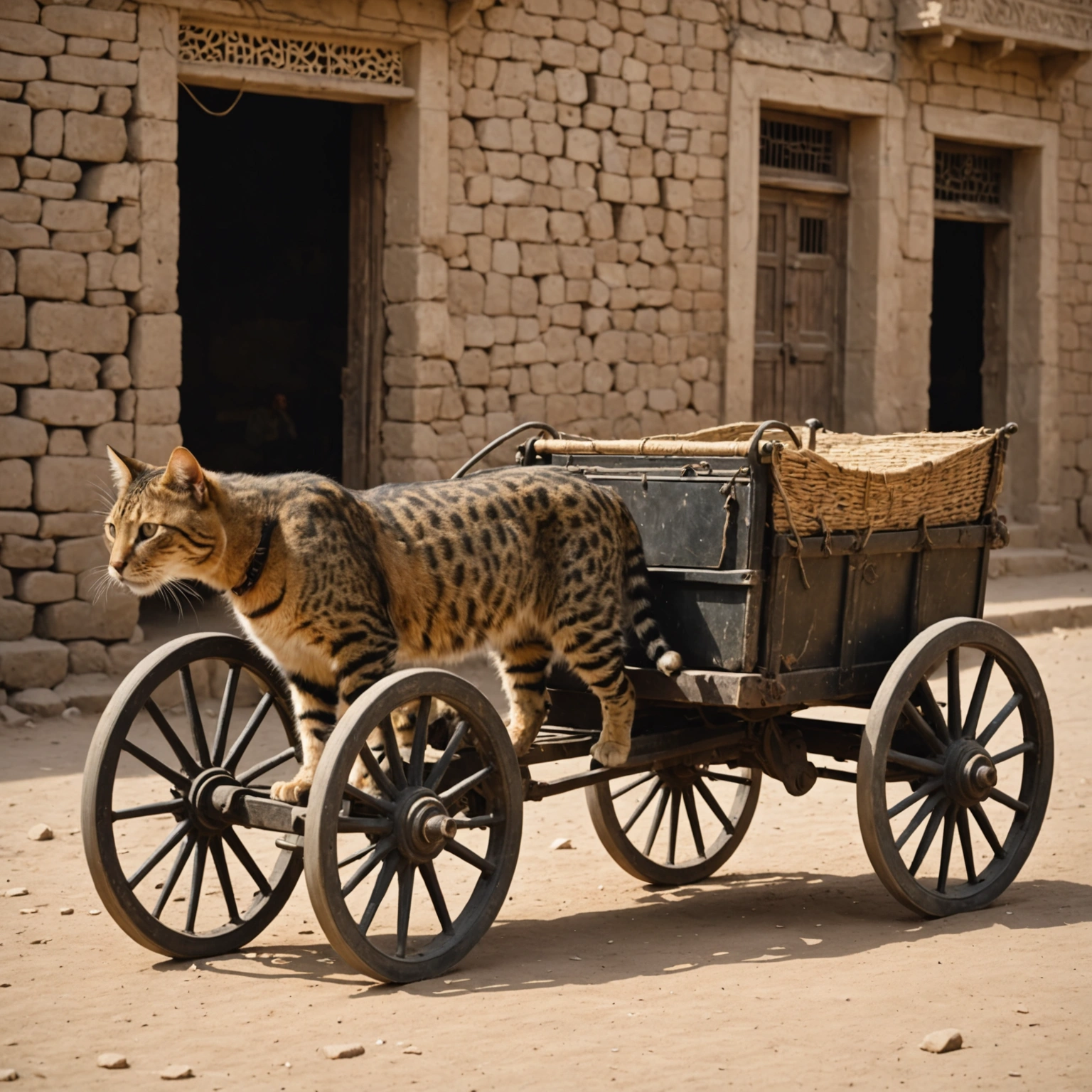 NOSTALGIC CAT RACING IN IRON AGE MULTON