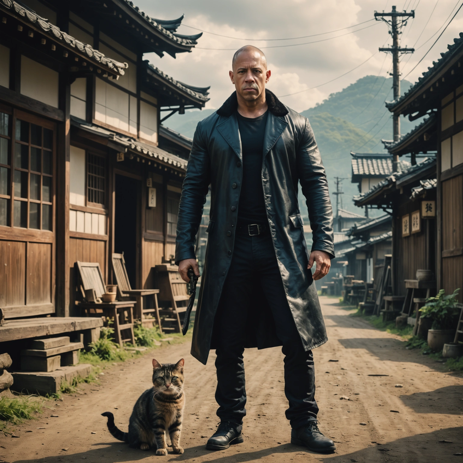 CAT WITH ANCIENT CURSE TERRIFIES VIN DIESEL IN YAYOI-ERA CHIBA