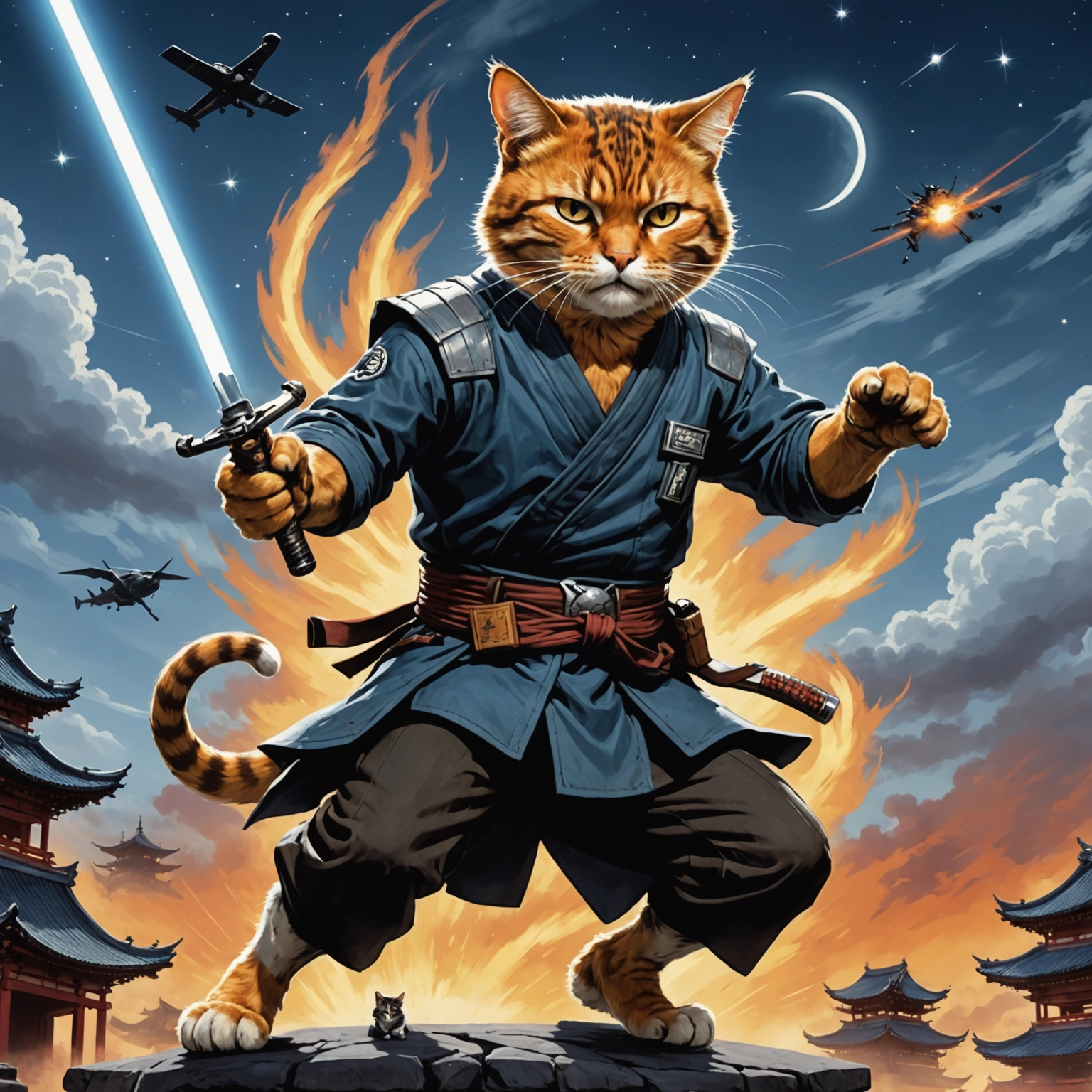 CATASTROPHIC CAT: LAST ACTION HERO IN ANCIENT JAPAN