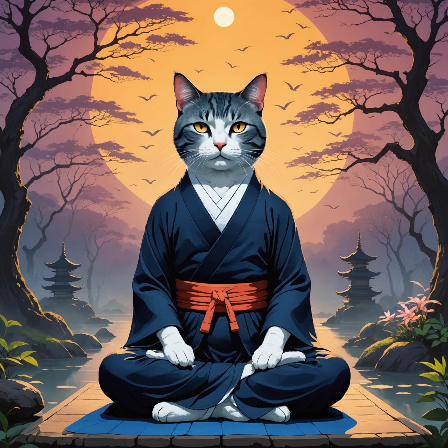 TOKUGAWA IYEASU'S MYSTERIOUS CAT MEDITATION IN TAOYUAN