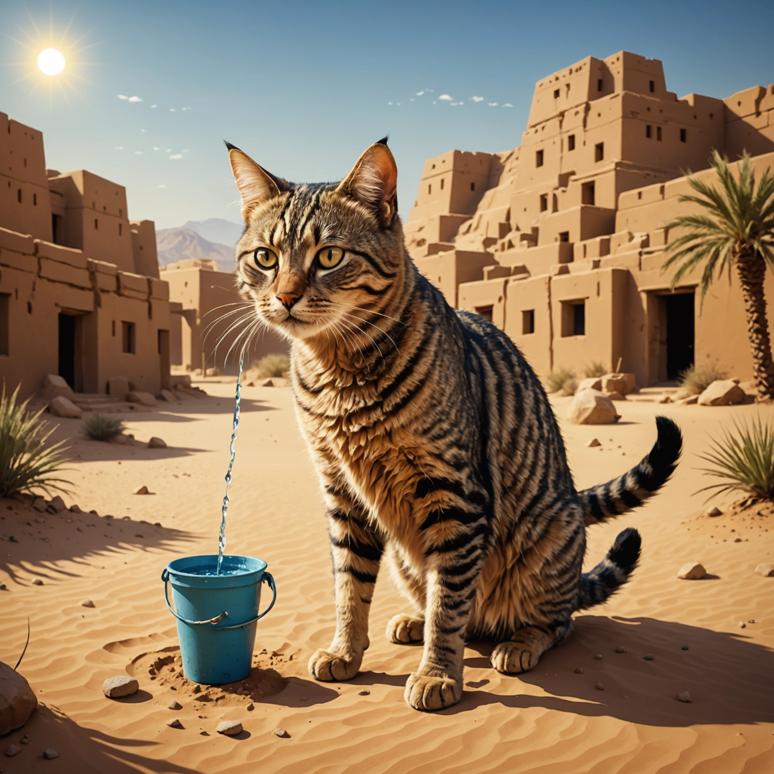 CAT SRE FIGHTS FREQUENT URINATION IN INDUS VALLEY DESERT