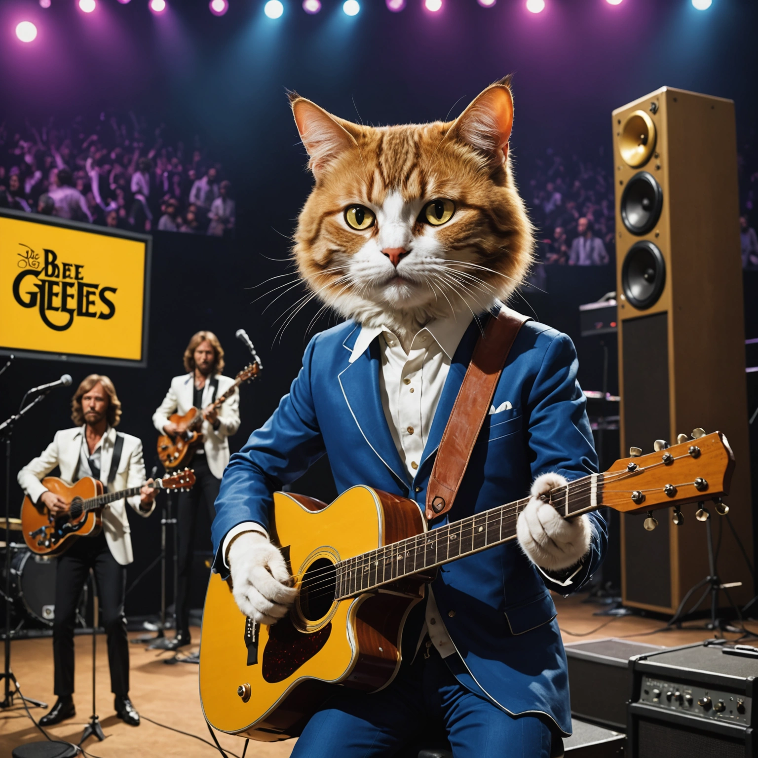 CAT FROM MUAN WRITES REPORT AFTER BEE GEES CONCERT