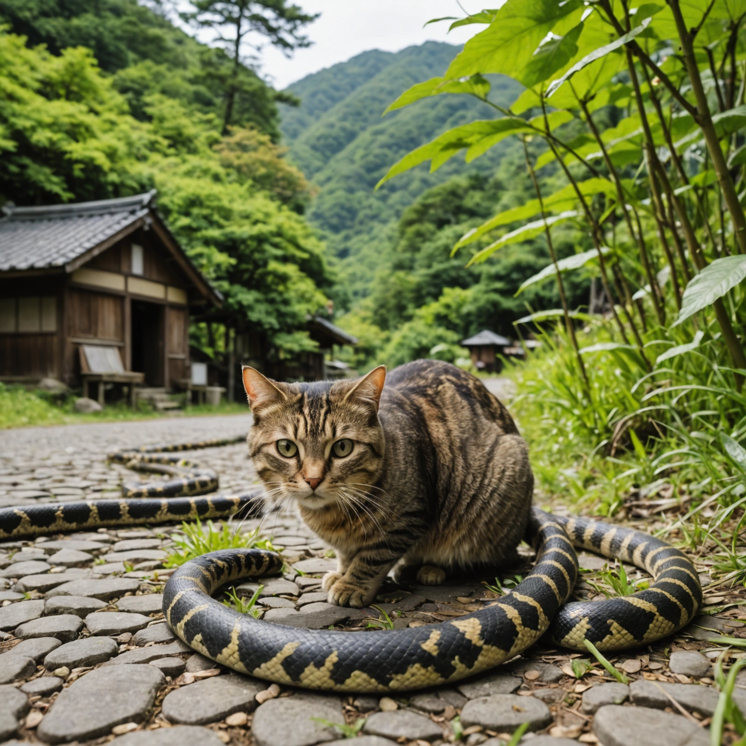 MYSTERIOUS CAT'S ADVENTURE:  SERPENT DECLINE IN SOUTHERN OAZA, TOTTORI.