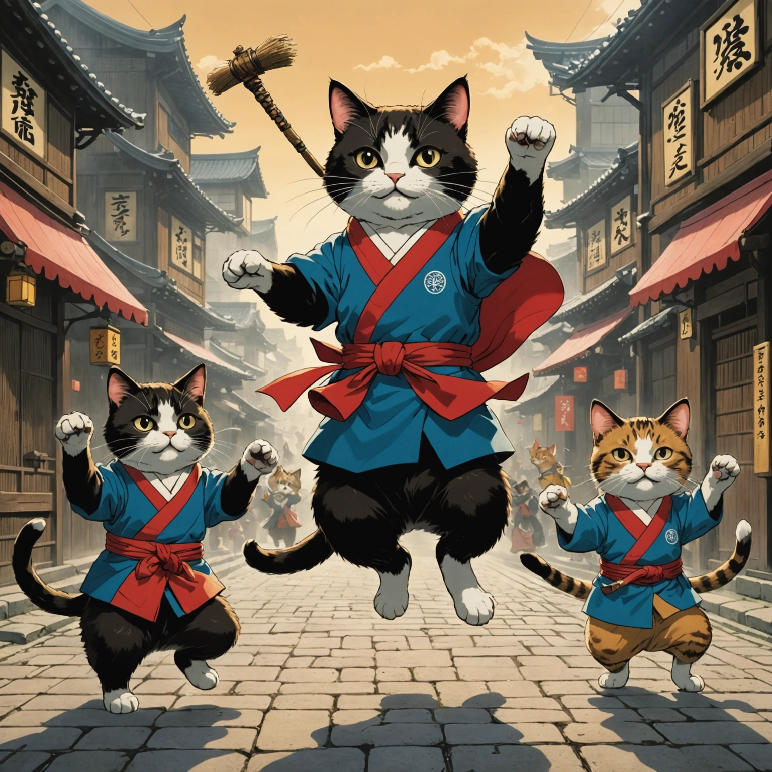 CATS DANCE SORAN BUSHI IN BRONZE AGE TOKYO!