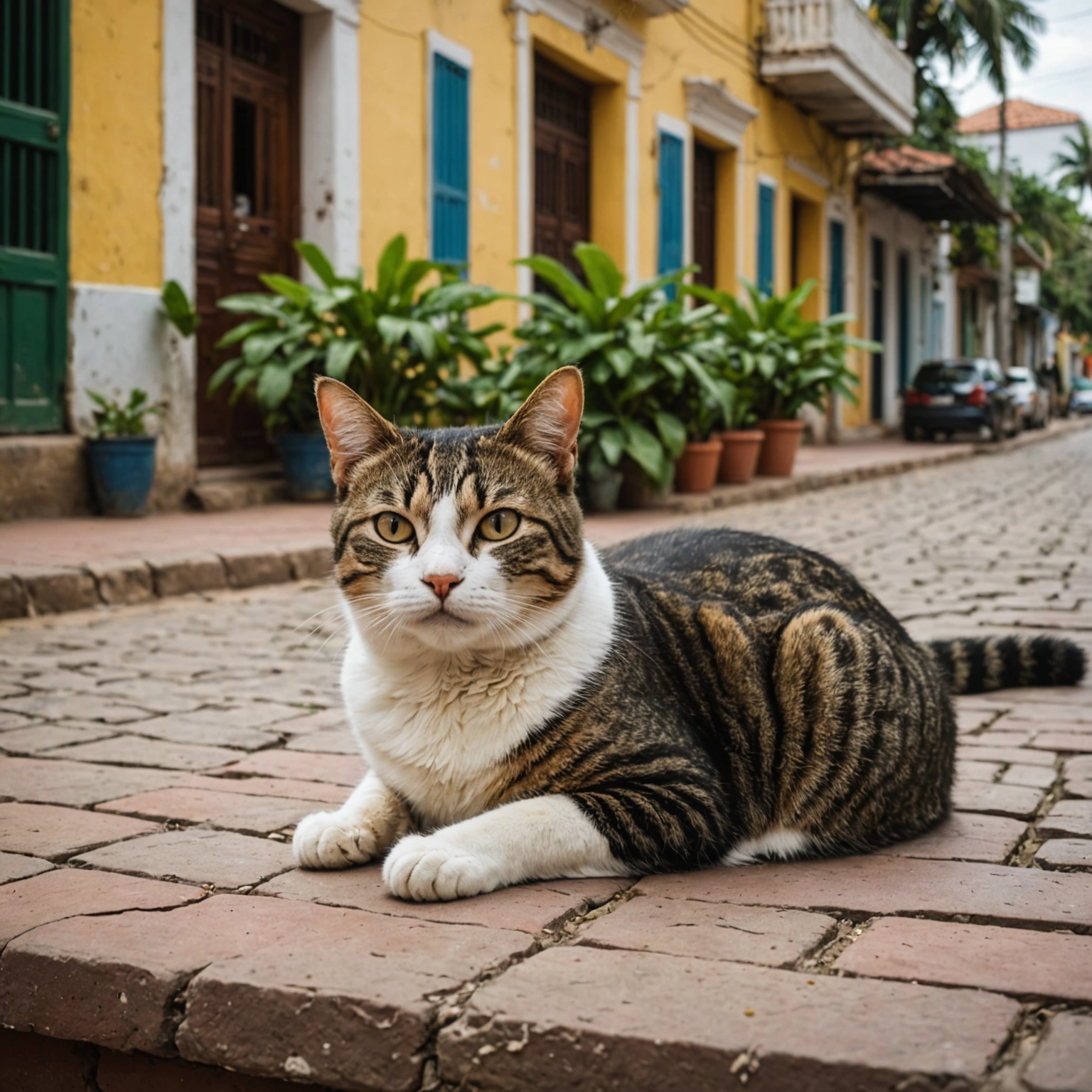 CAT GAZES AT GREEN BARRANQUILLA DUALIPA