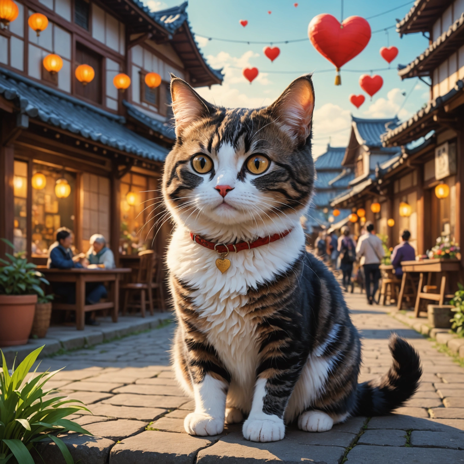 CAT'S ROMANTIC STORY UNFOLDED IN TAMA CITY