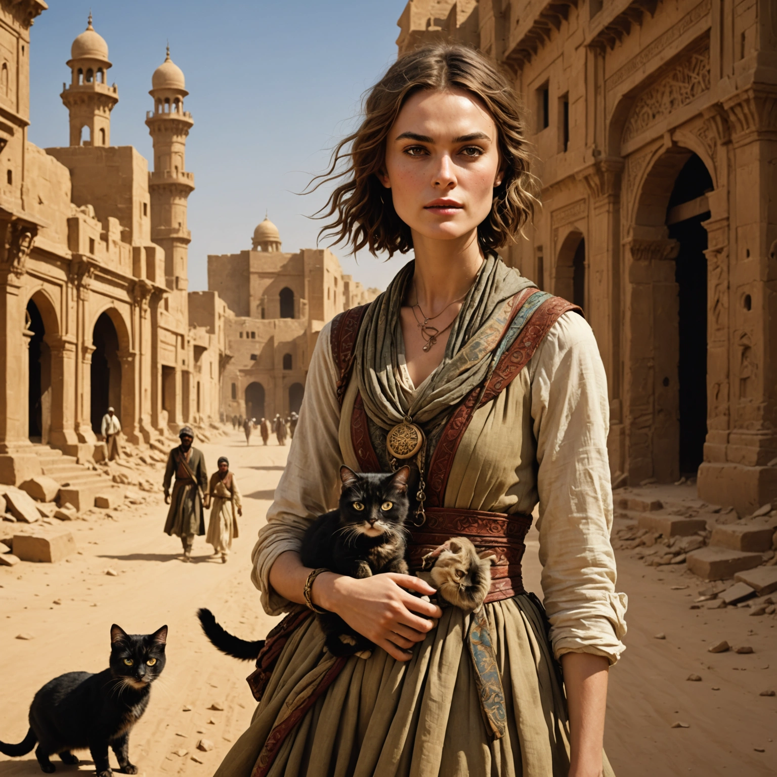Knightley & Stray Cat Meemee Chase Jewel Thieves Across Karachi Desert