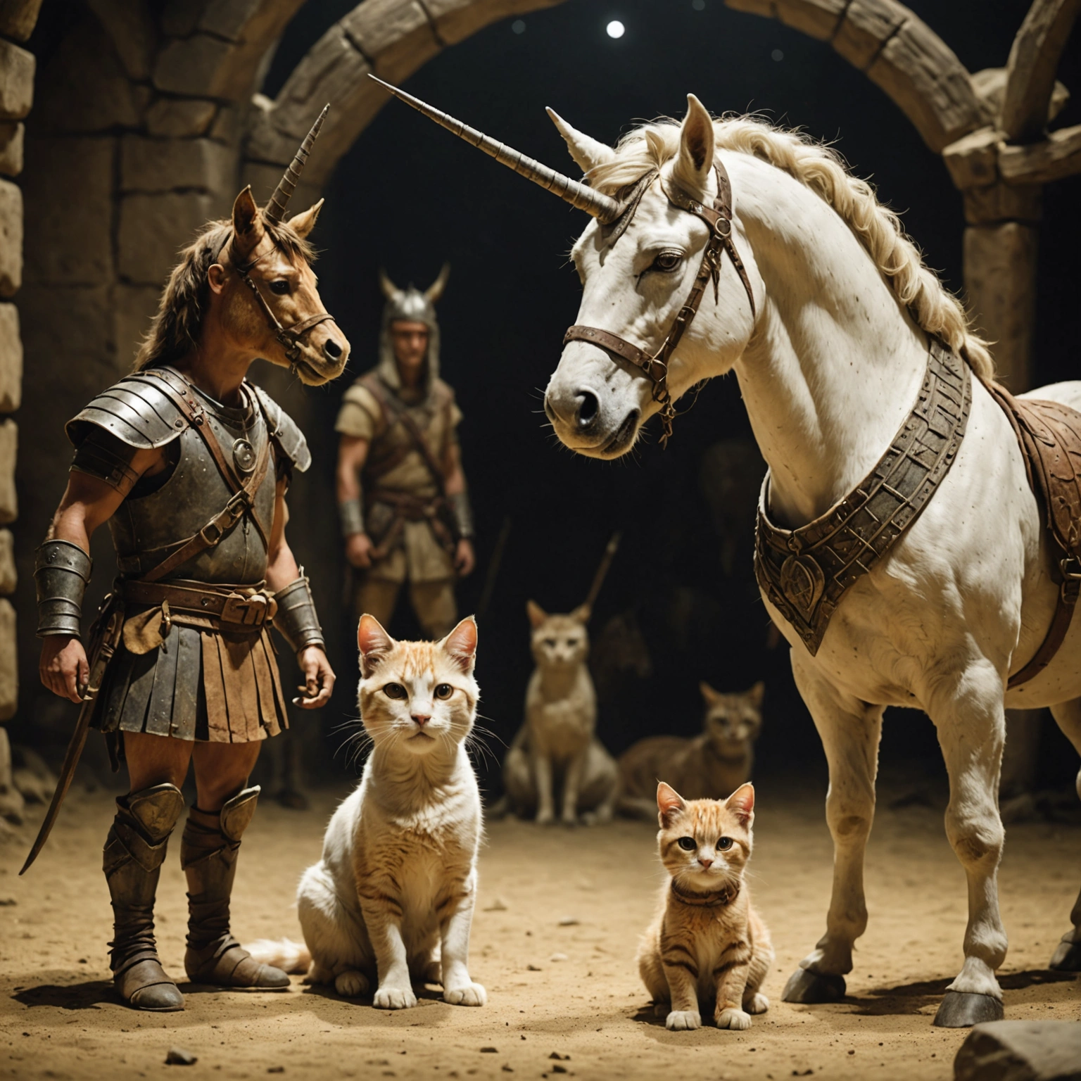 UNCORN DELINQUENT, CAT SPORTS STAR IN NEOLITHIC SIMKENT
